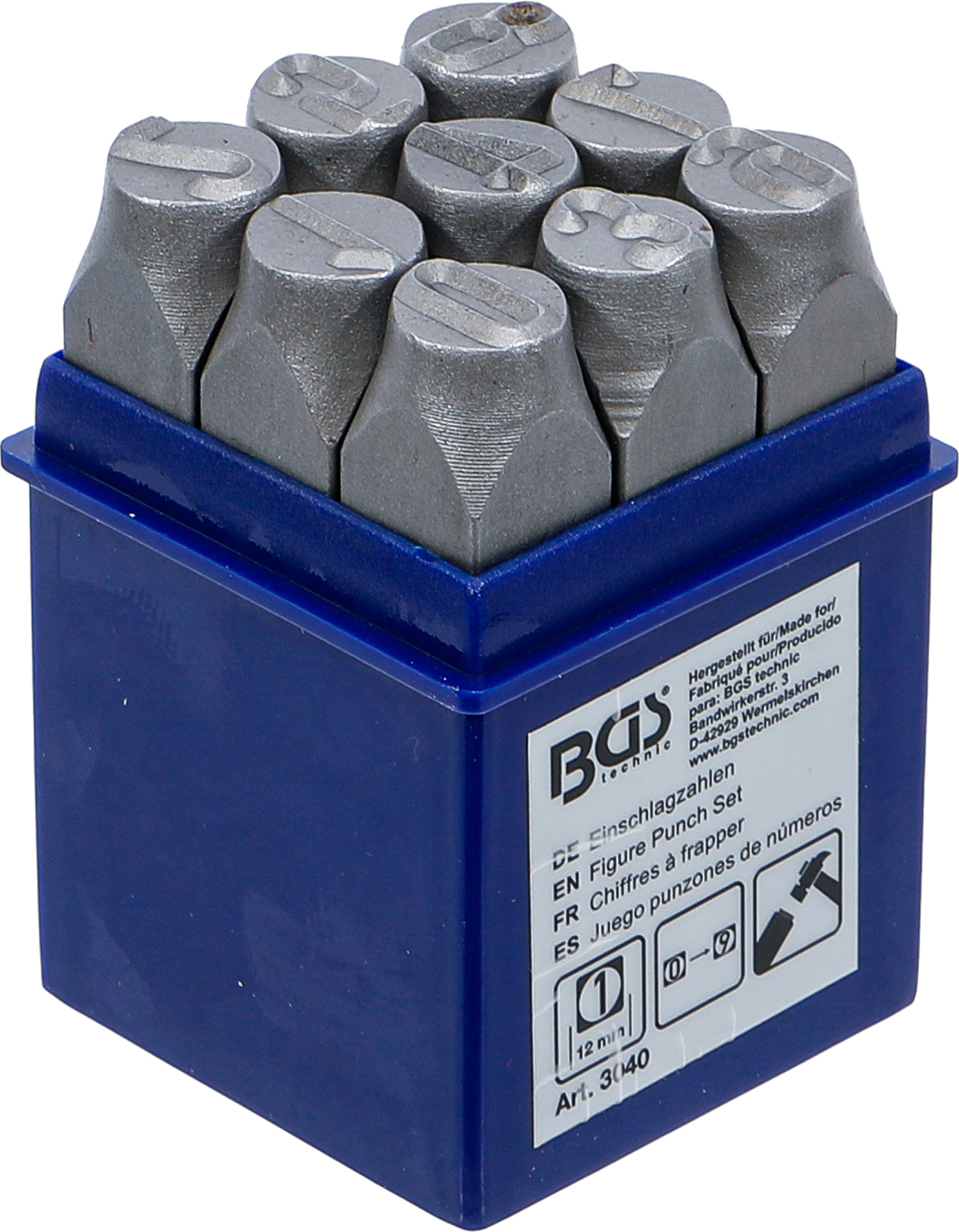 BGS Einschlagzahlen | 12 mm