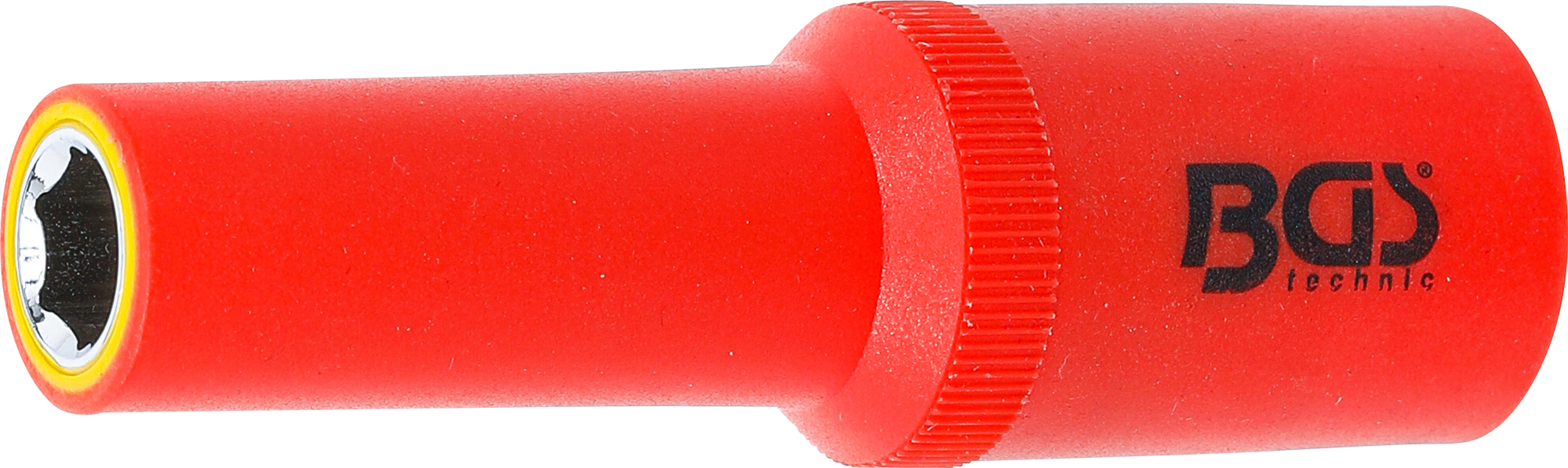 BGS VDE-Steckschlüssel-Einsatz Sechskant | Antrieb Innenvierkant 12,5 mm (1/2") | SW 10 mm