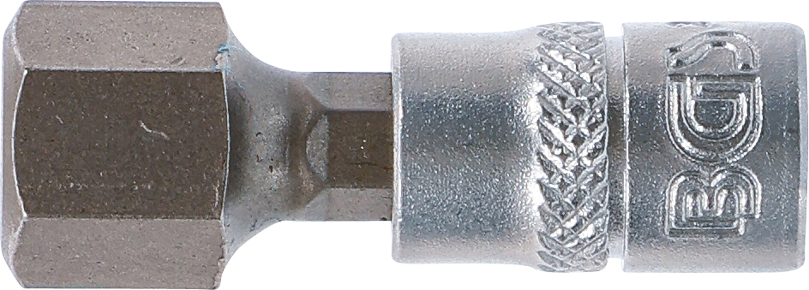 BGS Bit-Einsatz | Antrieb Innenvierkant 6,3 mm (1/4") | Innensechskant 12 mm