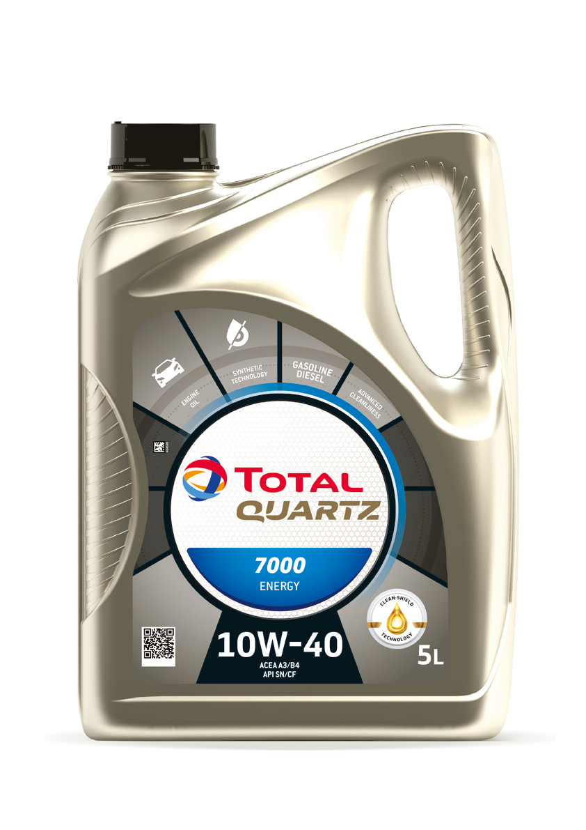 10W-40 Total Quartz 7000 Energy 5 Liter