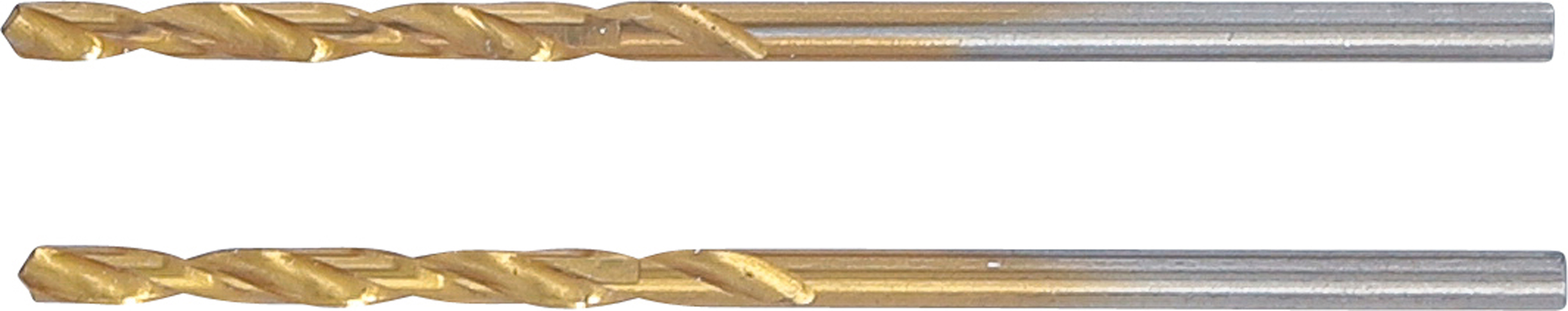 BGS Spiralbohrer | HSS-G | titan-nitriert | 2,0 mm | 2-tlg.