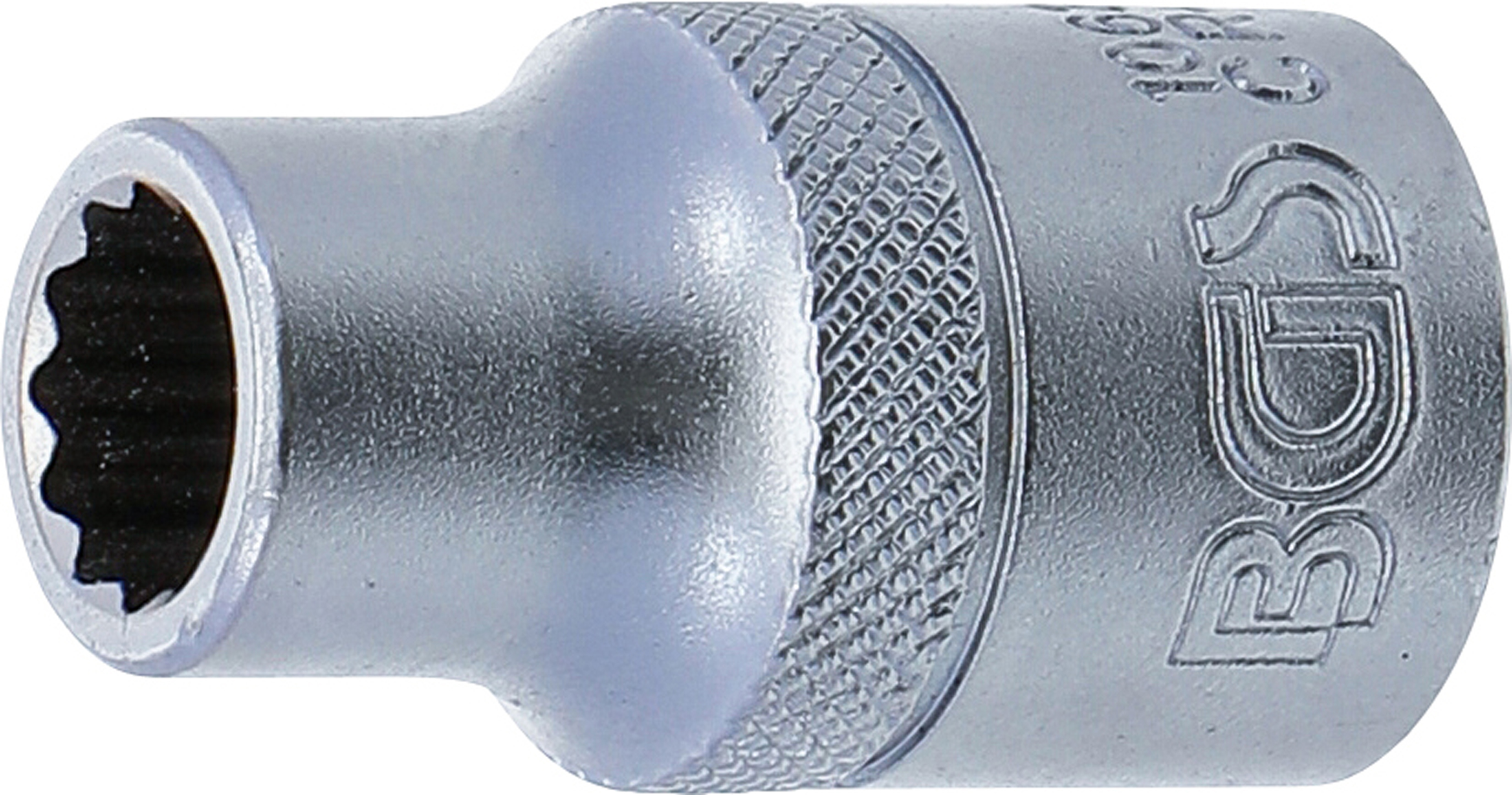 BGS Steckschlüssel-Einsatz Zwölfkant | Antrieb Innenvierkant 12,5 mm (1/2") | SW 10 mm