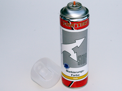Kim-Tec Markierungsfarbe Spray RAL 1021 Gelb 500 ml