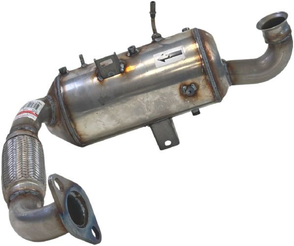 Ruß-/Partikelfilter, Abgasanlage