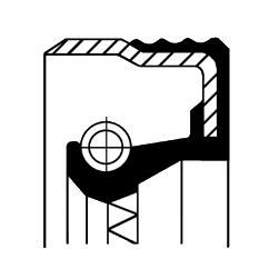 Wellendichtring, Differential