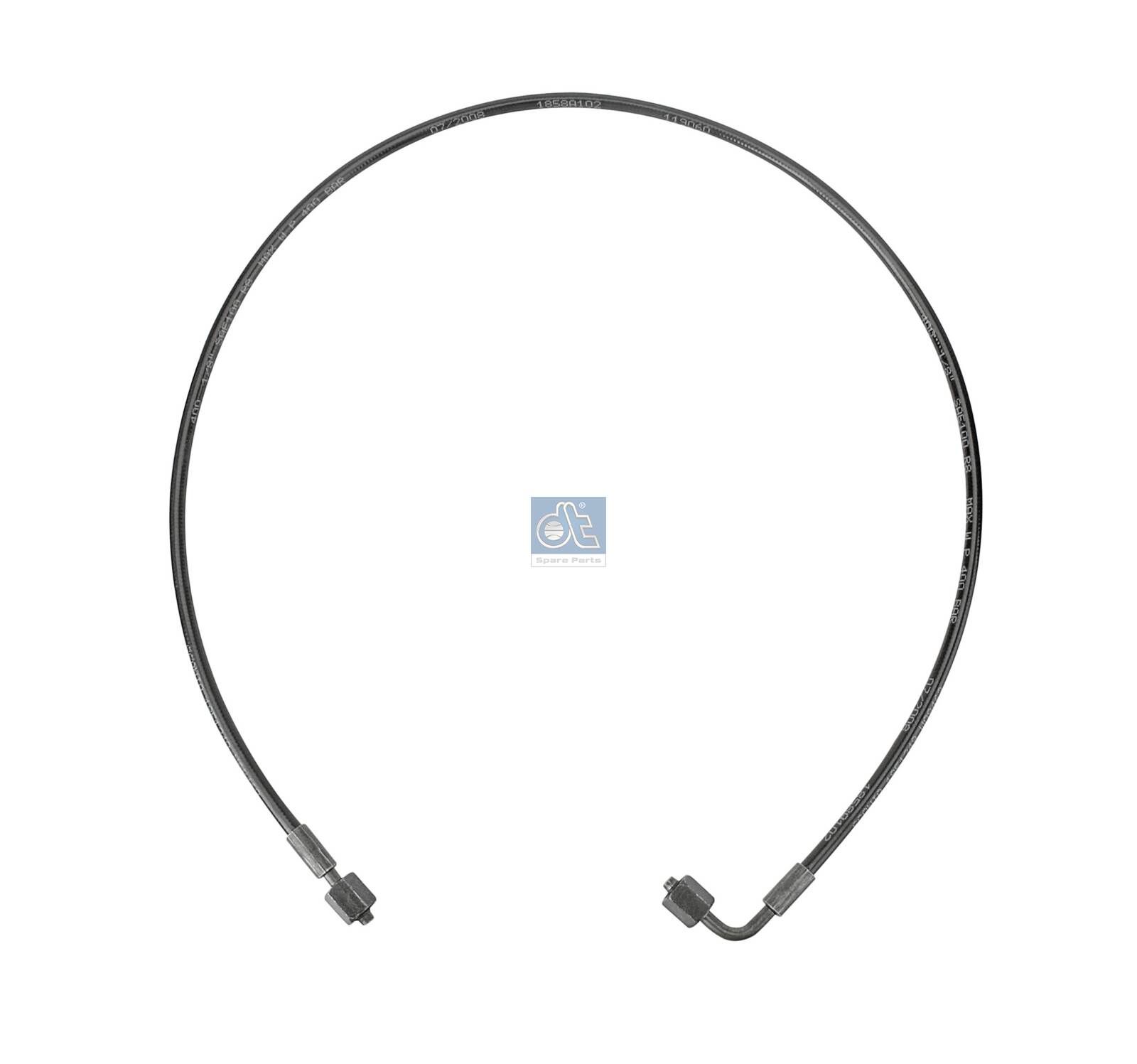 Schlauchleitung, Fahrerhauskippvorrichtung