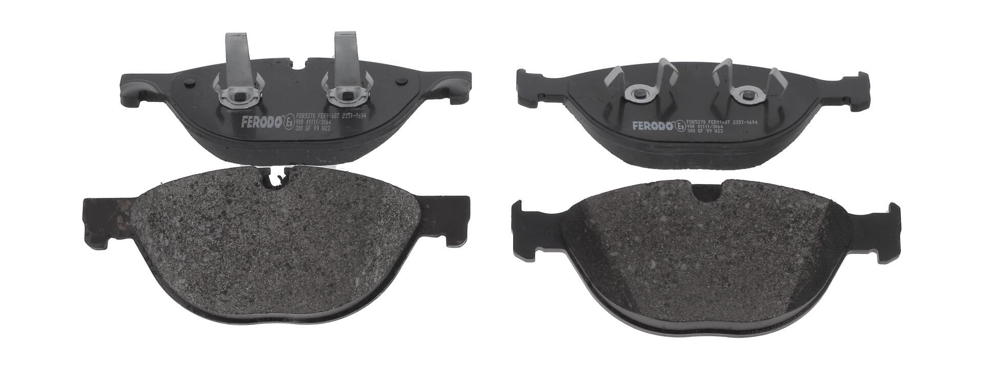 Bremsbelagsatz, Scheibenbremse