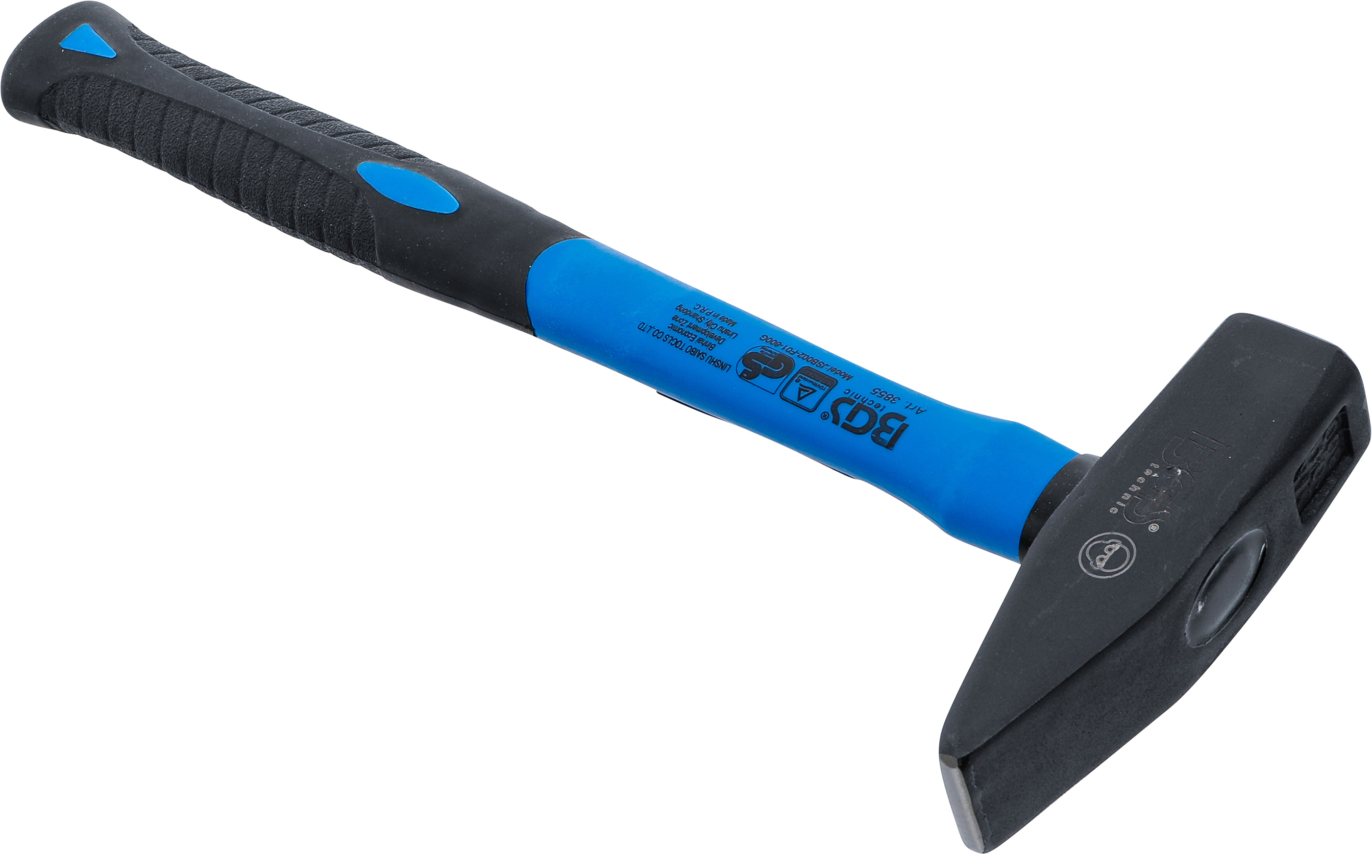 BGS Schlosserhammer | Fiberglasstiel | DIN 1041 | 800 g