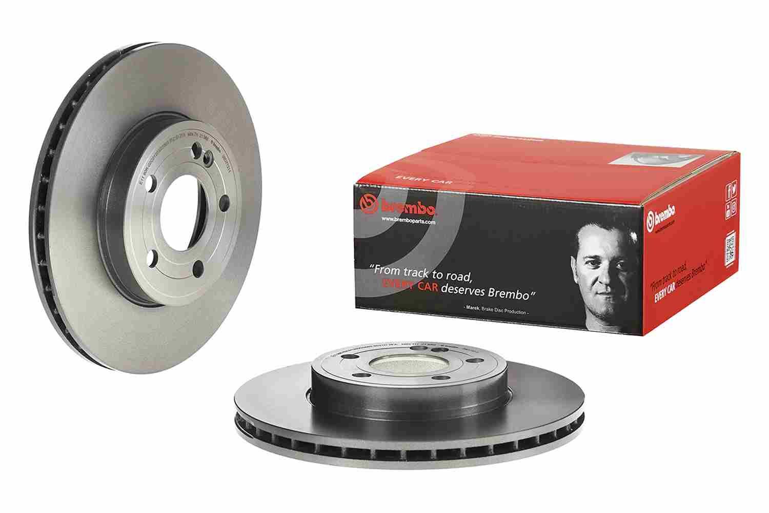 Bremsscheibe “BREMBO innenbelüftet , 24 mm, 5 ”