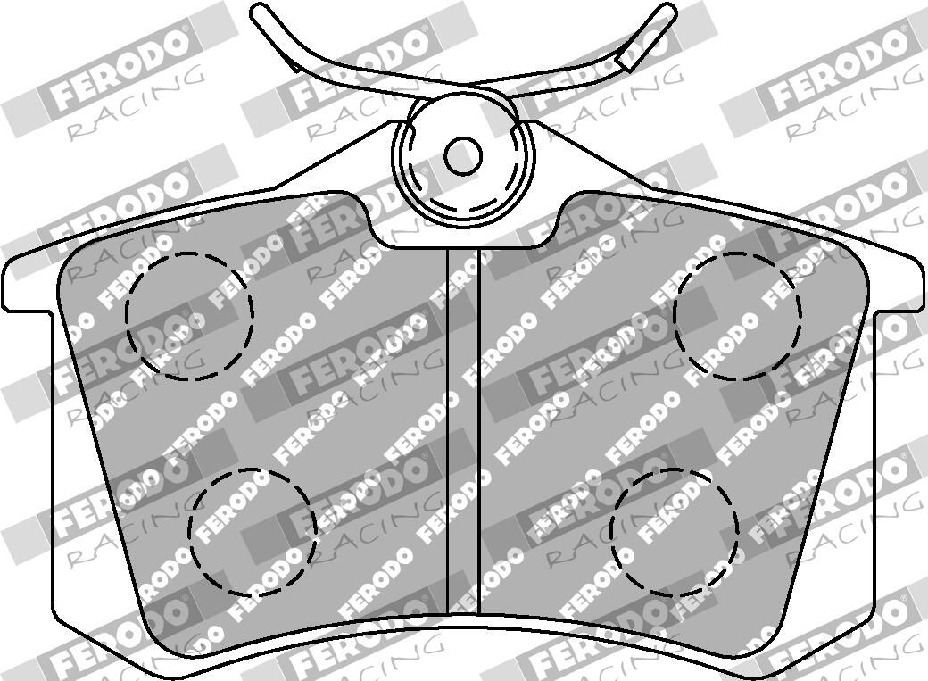 Bremsbelagsatz, Scheibenbremse