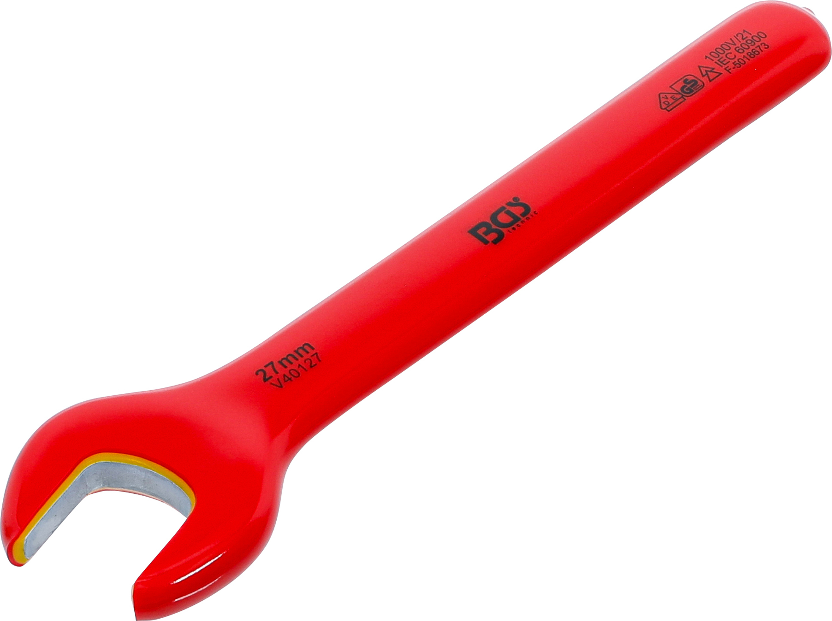 BGS VDE-Einmaulschlüssel | SW 27 mm