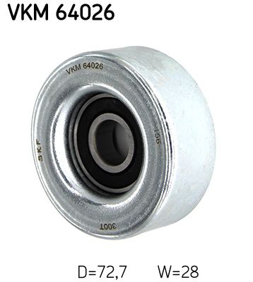 Umlenk-/Führungsrolle, Keilrippenriemen