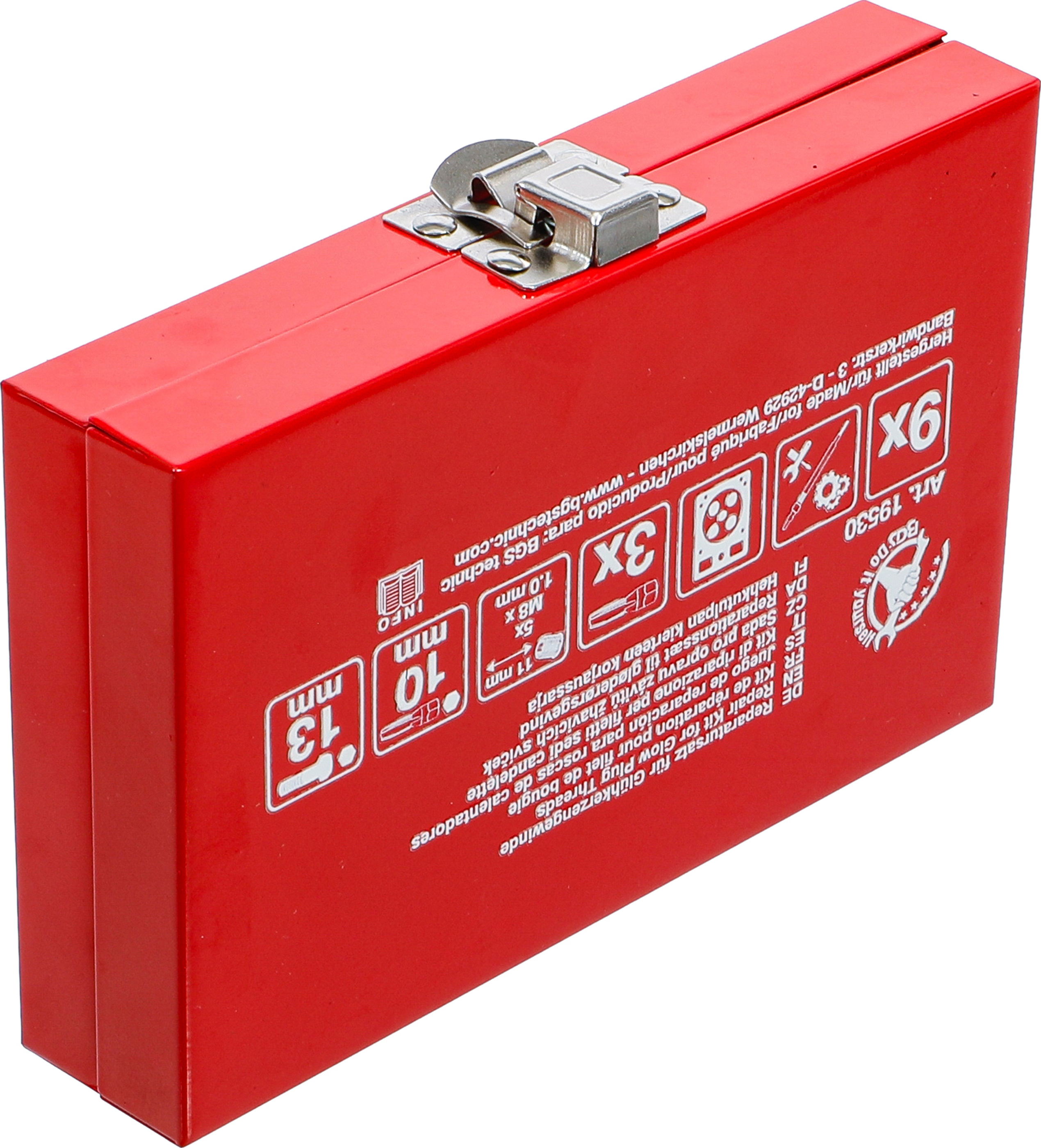 BGS Reparatursatz für Glühkerzengewinde | M8 x 1,0