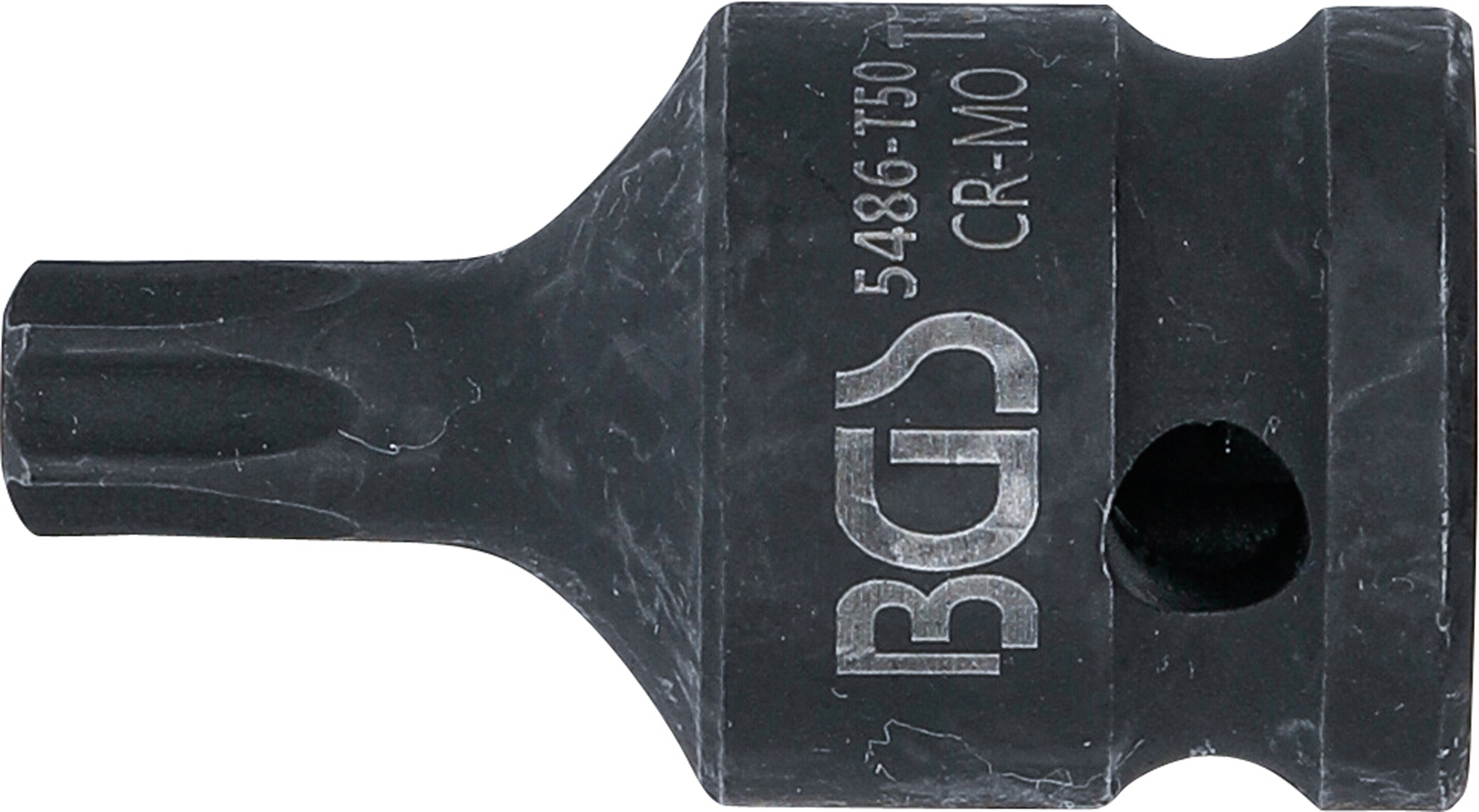 BGS Kraft-Bit-Einsatz | Länge 42 mm | Antrieb Innenvierkant 12,5 mm (1/2") | T-Profil (für Torx) T50