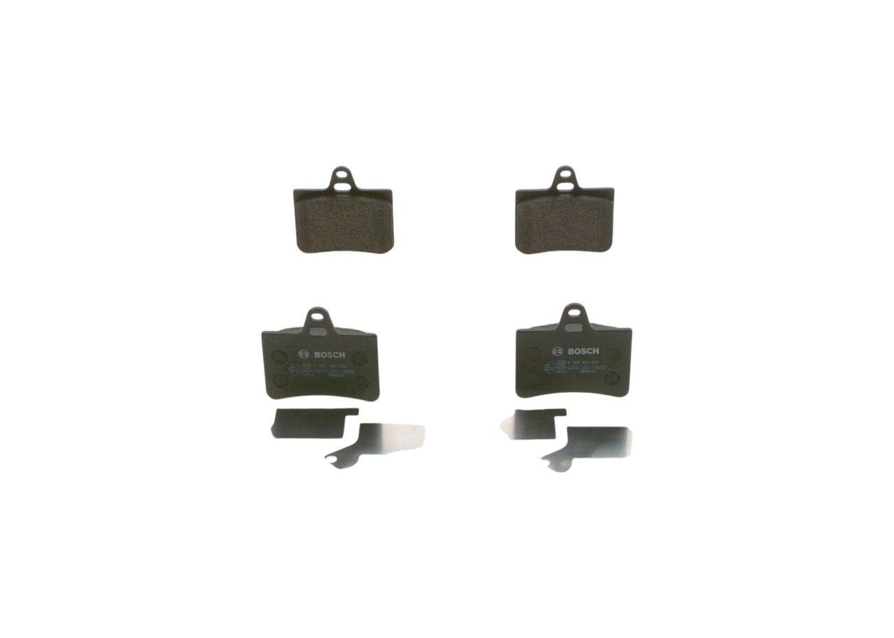 Bremsbelagsatz, Scheibenbremse