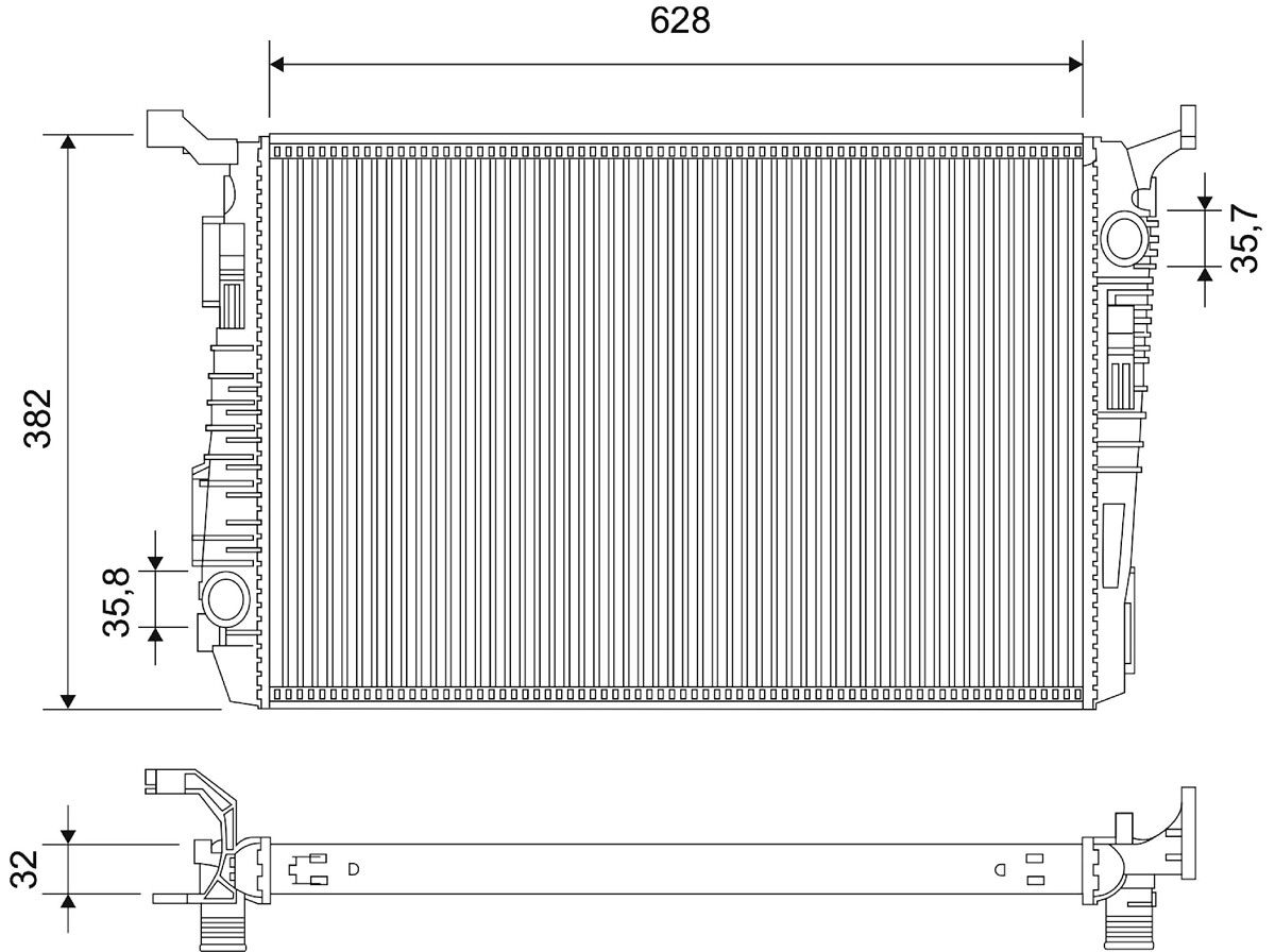 Kühler, Motorkühlung