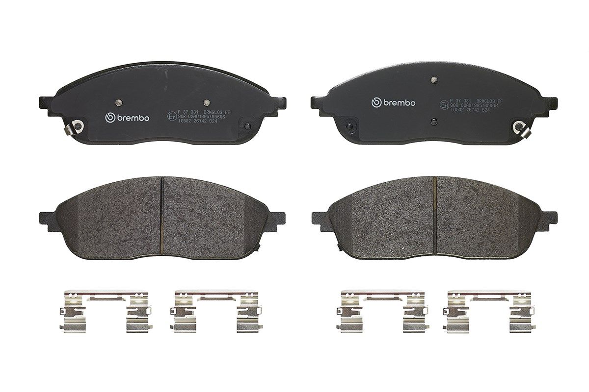 Bremsbelagsatz, Scheibenbremse