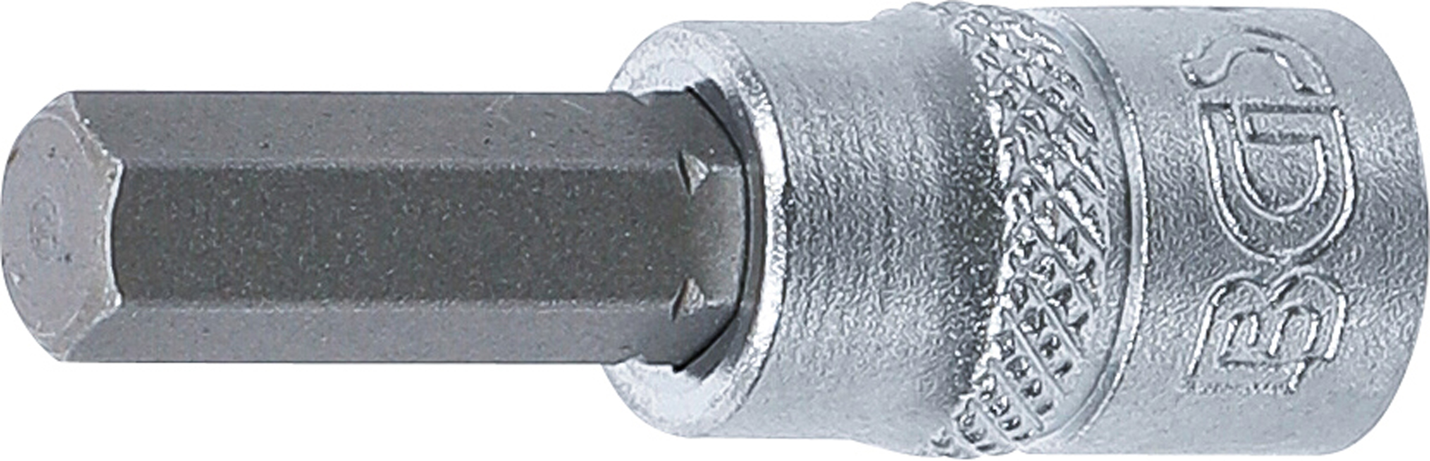 BGS Bit-Einsatz | Antrieb Innenvierkant 6,3 mm (1/4") | Innensechskant 1/4"