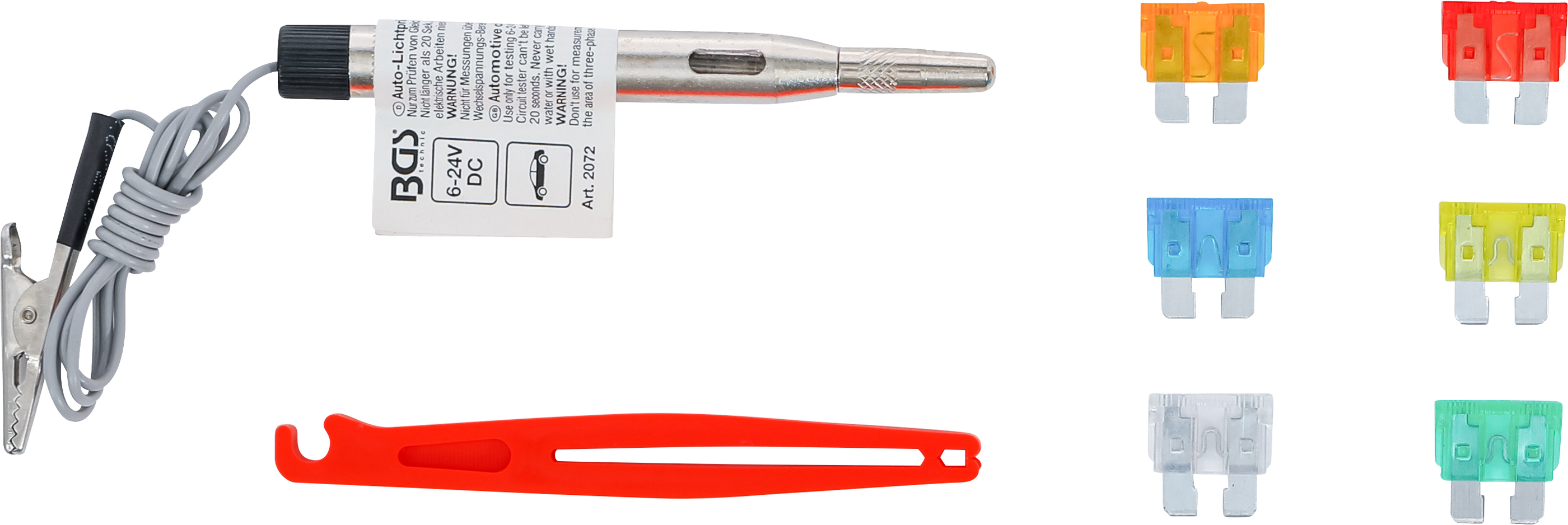 BGS Kfz-Sicherungs-Sortiment | Standard | 92-tlg.