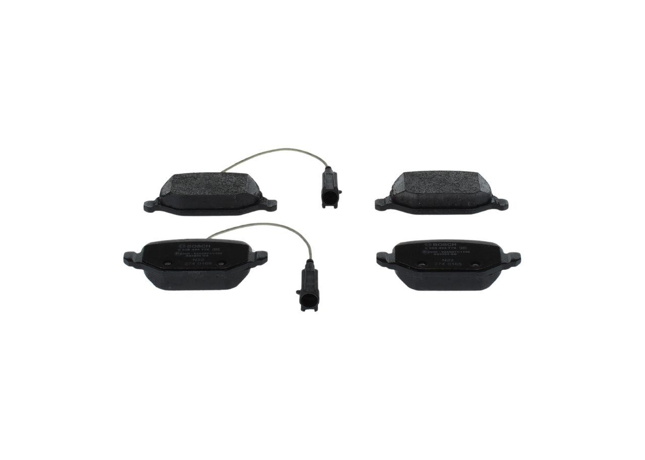 Bremsbelagsatz, Scheibenbremse