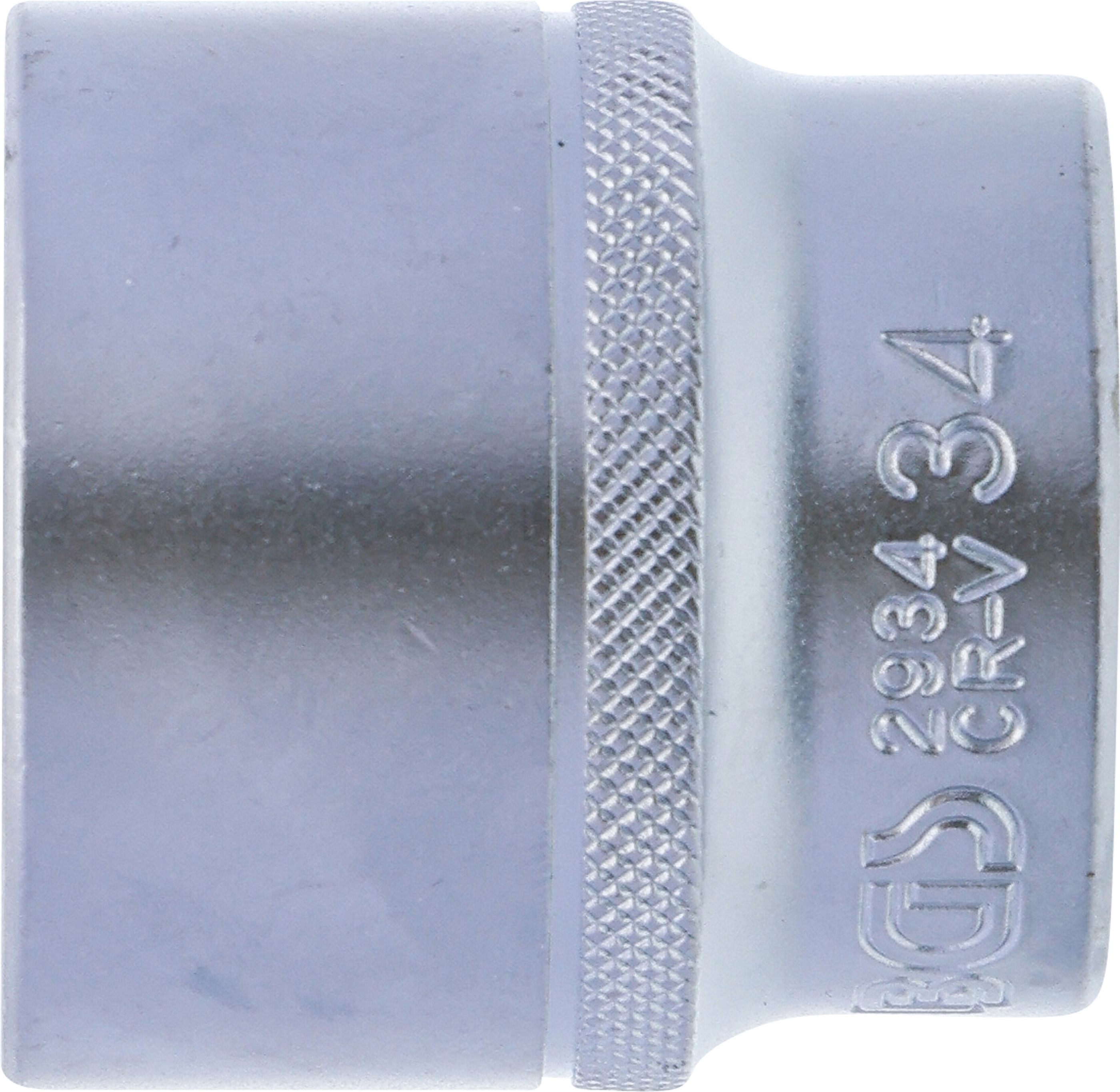 BGS Steckschlüssel-Einsatz Sechskant | Antrieb Innenvierkant 12,5 mm (1/2") | SW 34 mm