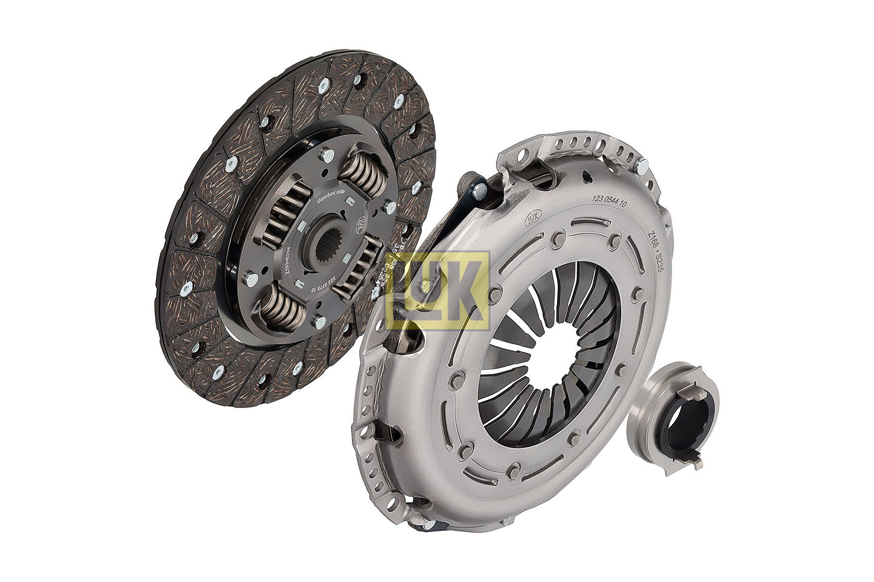 Satz der Kupplung mit Stützlager (230mm) passt zu: HYUNDAI ELANTRA III, ELANTRA IV, I30, I40 I, I40 I CW, IX35, TUCSON; KIA CARENS IV, CEE'D, PRO CEE'D, SPORTAGE III 1.6/2.0/2.0LPG 10.03-09.22