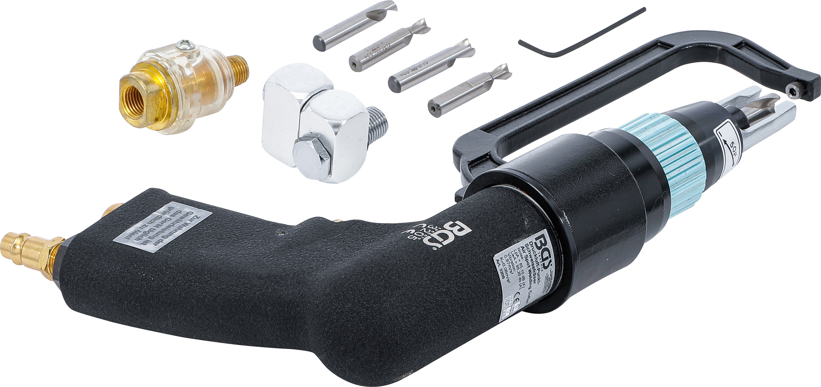 BGS Druckluft-Schweisspunkt-Fräser