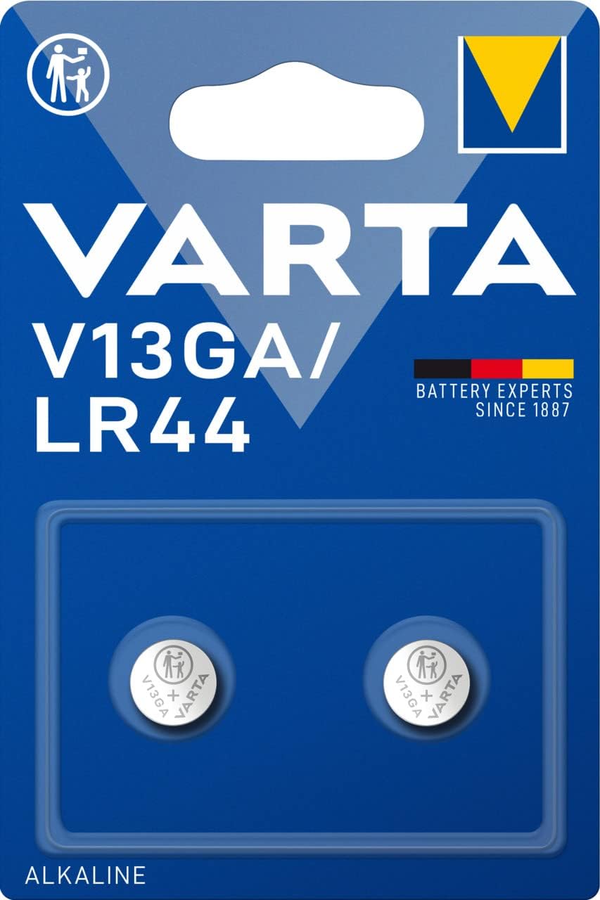Varta Alkaline V13GA AG13 LR44 Batterie 1,5V Knopfzellen