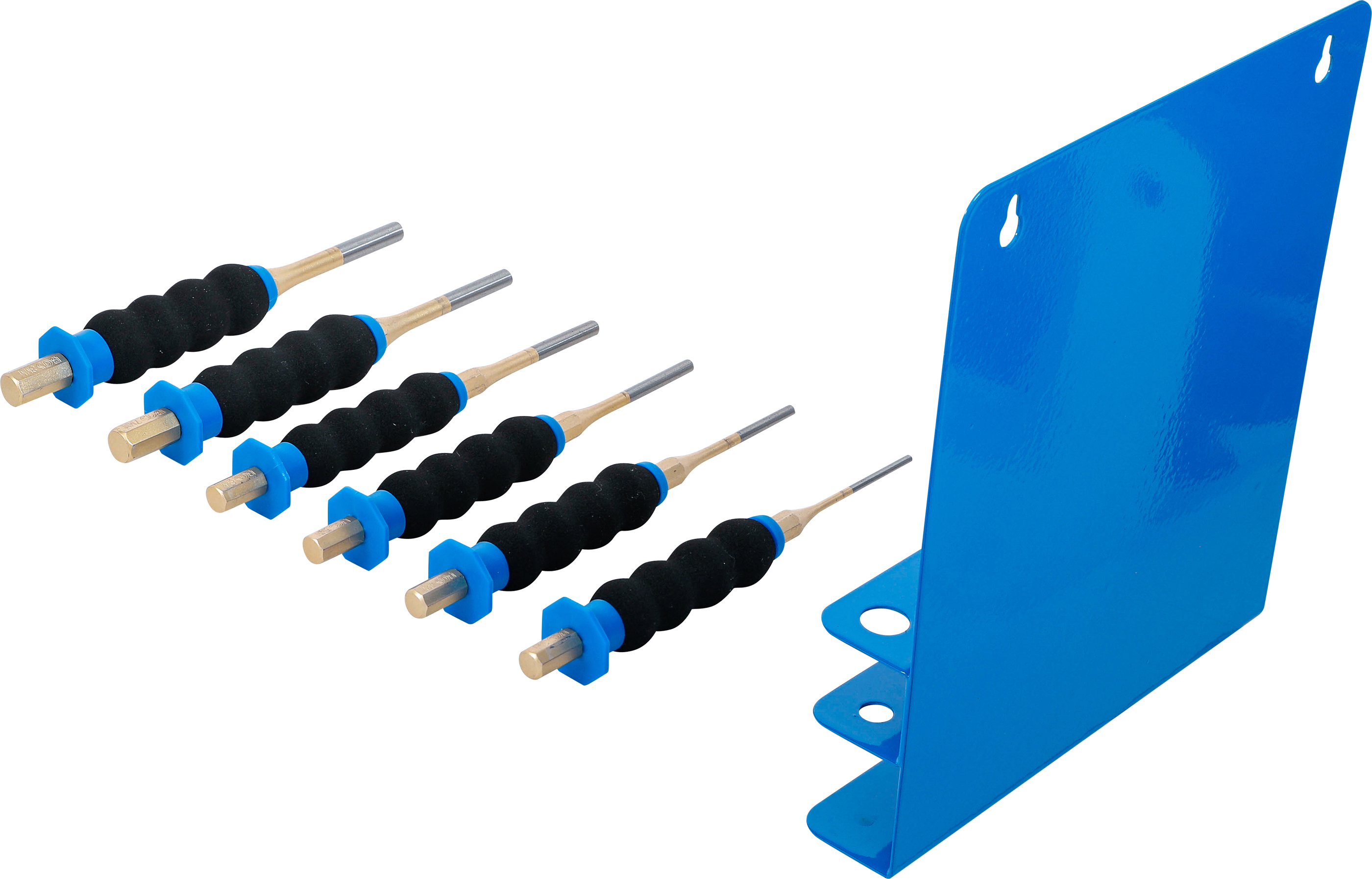 BGS Splintentreiber-Satz | mit Handschutz | 180 mm | 3 - 8 mm | 6-tlg.