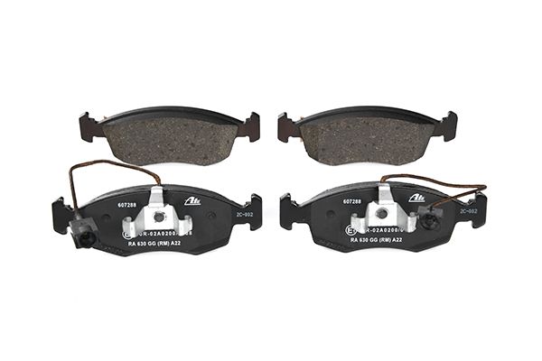 Bremsbelagsatz, Scheibenbremse