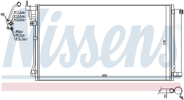 Kondensator, Klimaanlage