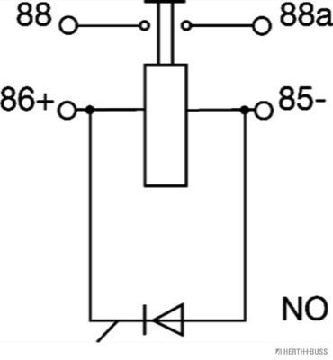 Relais, Arbeitsstrom