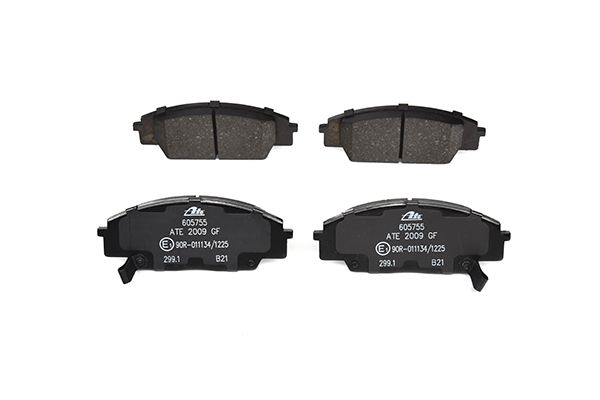 Bremsbelagsatz, Scheibenbremse