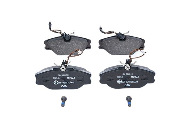 Bremsbelagsatz, Scheibenbremse