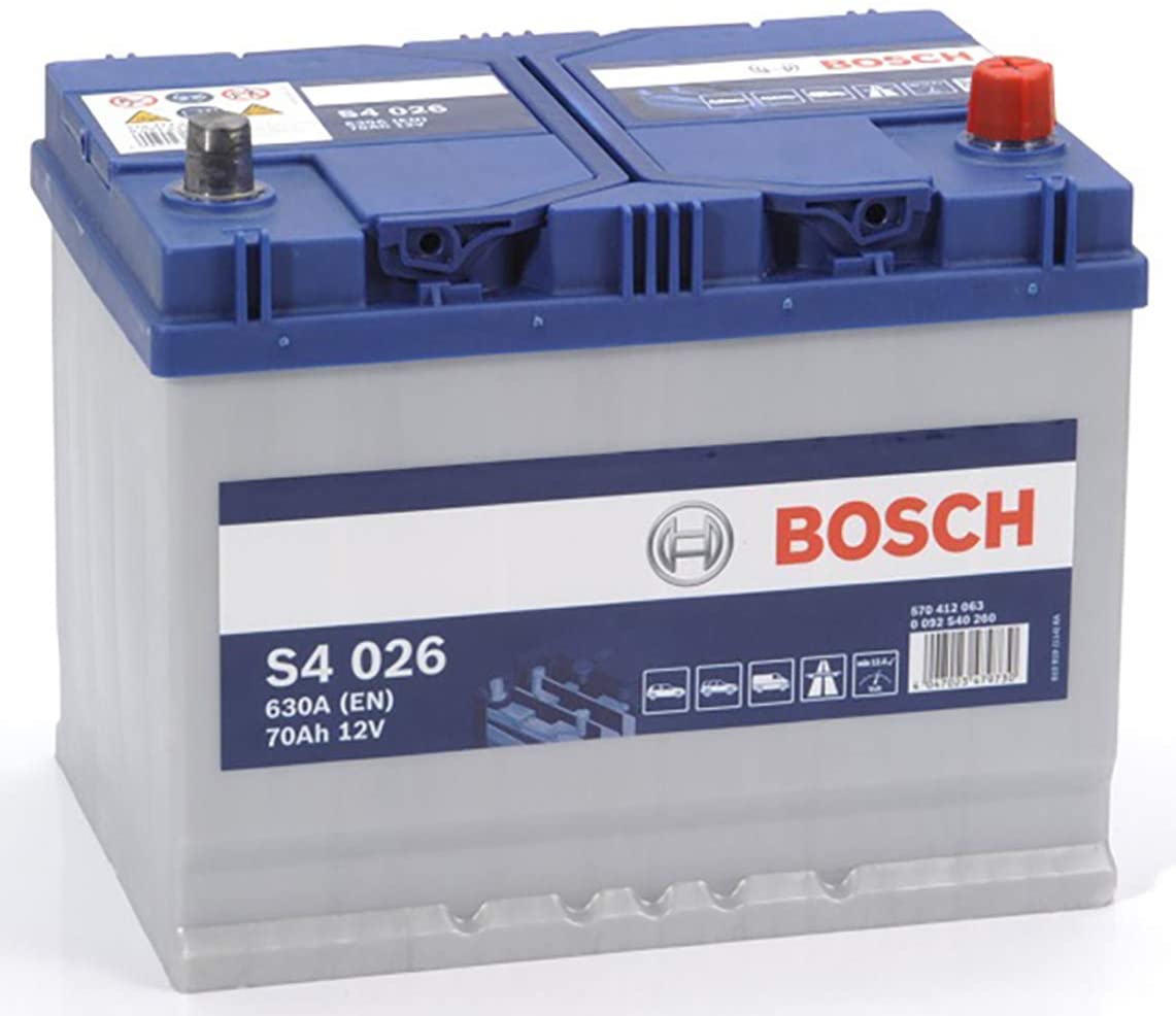 Starterbatterie Bosch S4 026 Autobatterie 12V 70Ah 630A