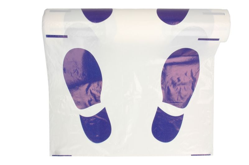 Fußmattenfolie auf Rolle Fußmatten Fußraum Schutz 250 Stk