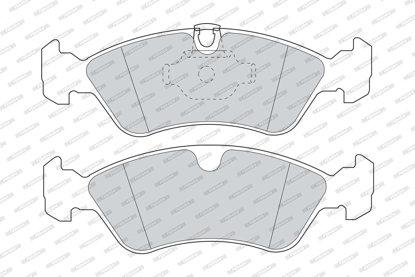 Bremsbelagsatz, Scheibenbremse