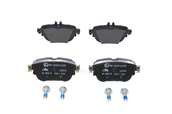 Bremsbelagsatz, Scheibenbremse