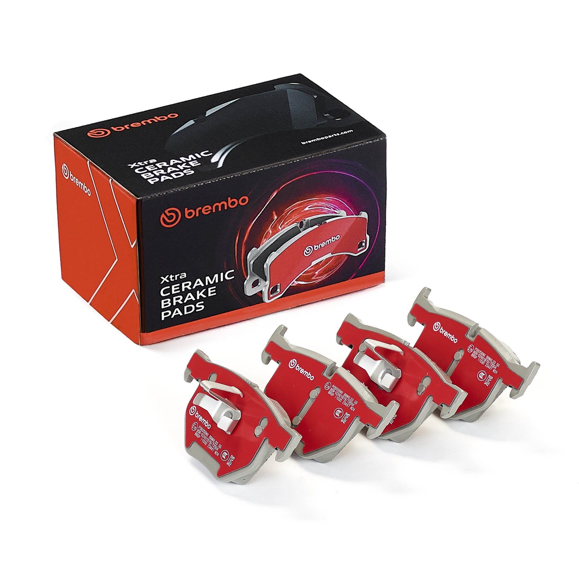 Bremsbelagsatz, Scheibenbremse P 06 056NX “BREMBO 17 mm, 58 mm, 59 mm”
