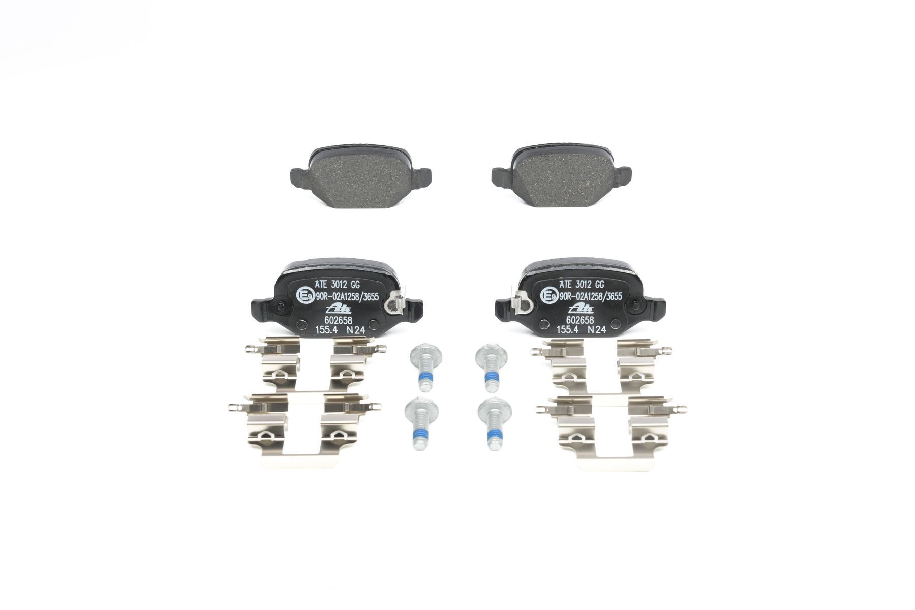 Bremsbelagsatz, Scheibenbremse