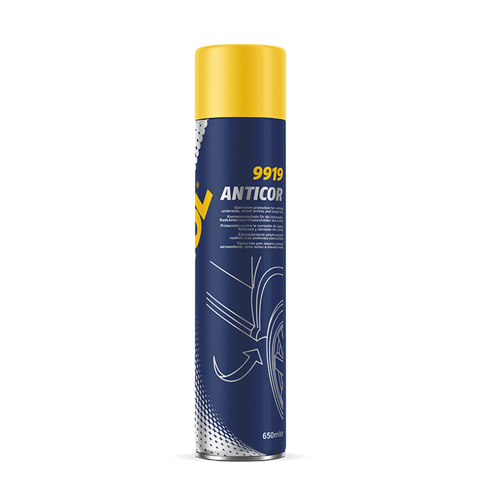 Mannol 9919 Anticor schwarz Unterbodenschutz Spray 650 ml