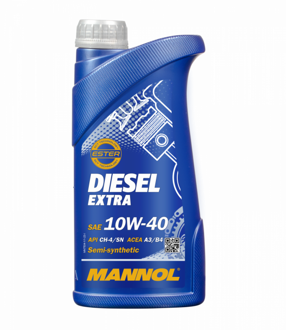 10W-40 Mannol 7504 Diesel Extra Motoröl 1 Liter