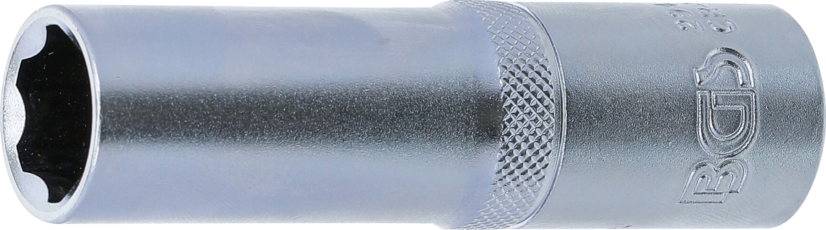 BGS Steckschlüssel-Einsatz Super Lock, tief | Antrieb Innenvierkant 12,5 mm (1/2") | SW 14 mm