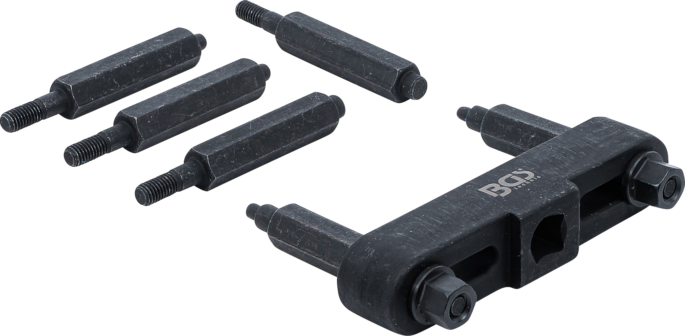 BGS Werkstattwageneinlage 1/6: Stirnlochmuttern-Schlüssel | für Lkw-Hinterachsen