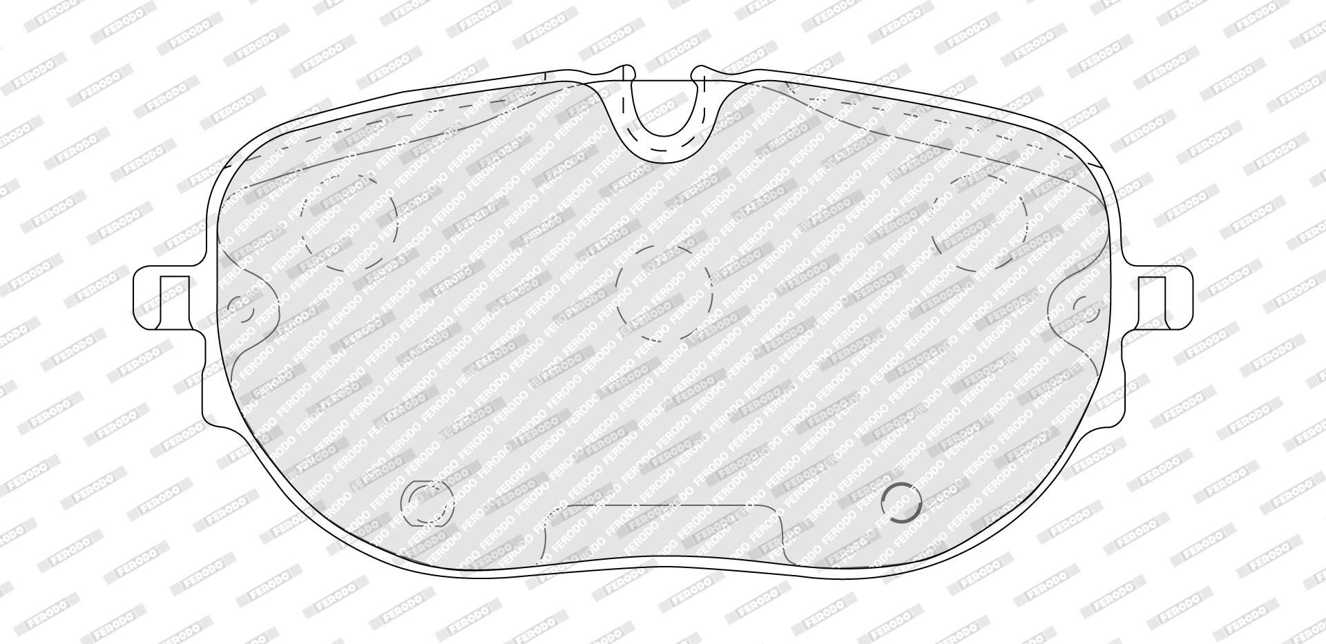 Bremsbelagsatz, Scheibenbremse