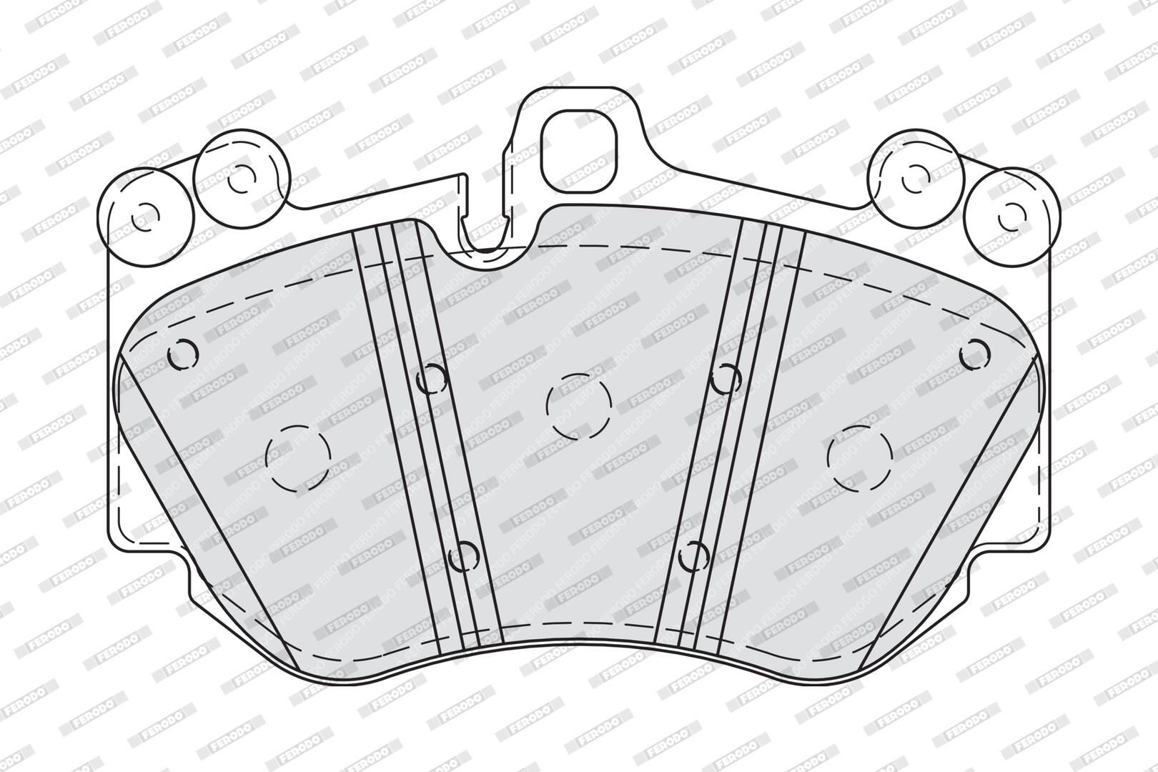 Bremsbelagsatz, Scheibenbremse