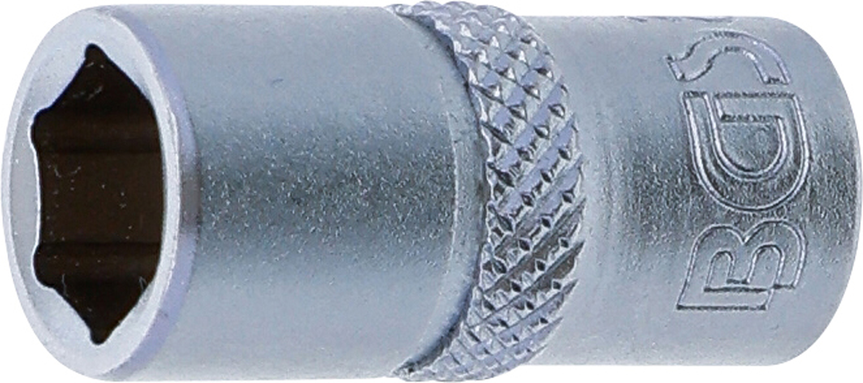 BGS Steckschlüssel-Einsatz Sechskant | Antrieb Innenvierkant 6,3 mm (1/4") | SW 8 mm