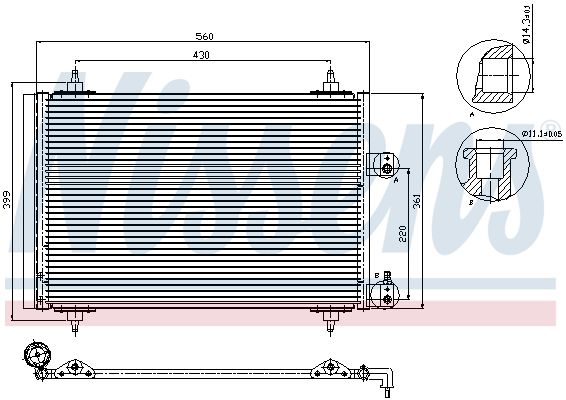 Kondensator, Klimaanlage