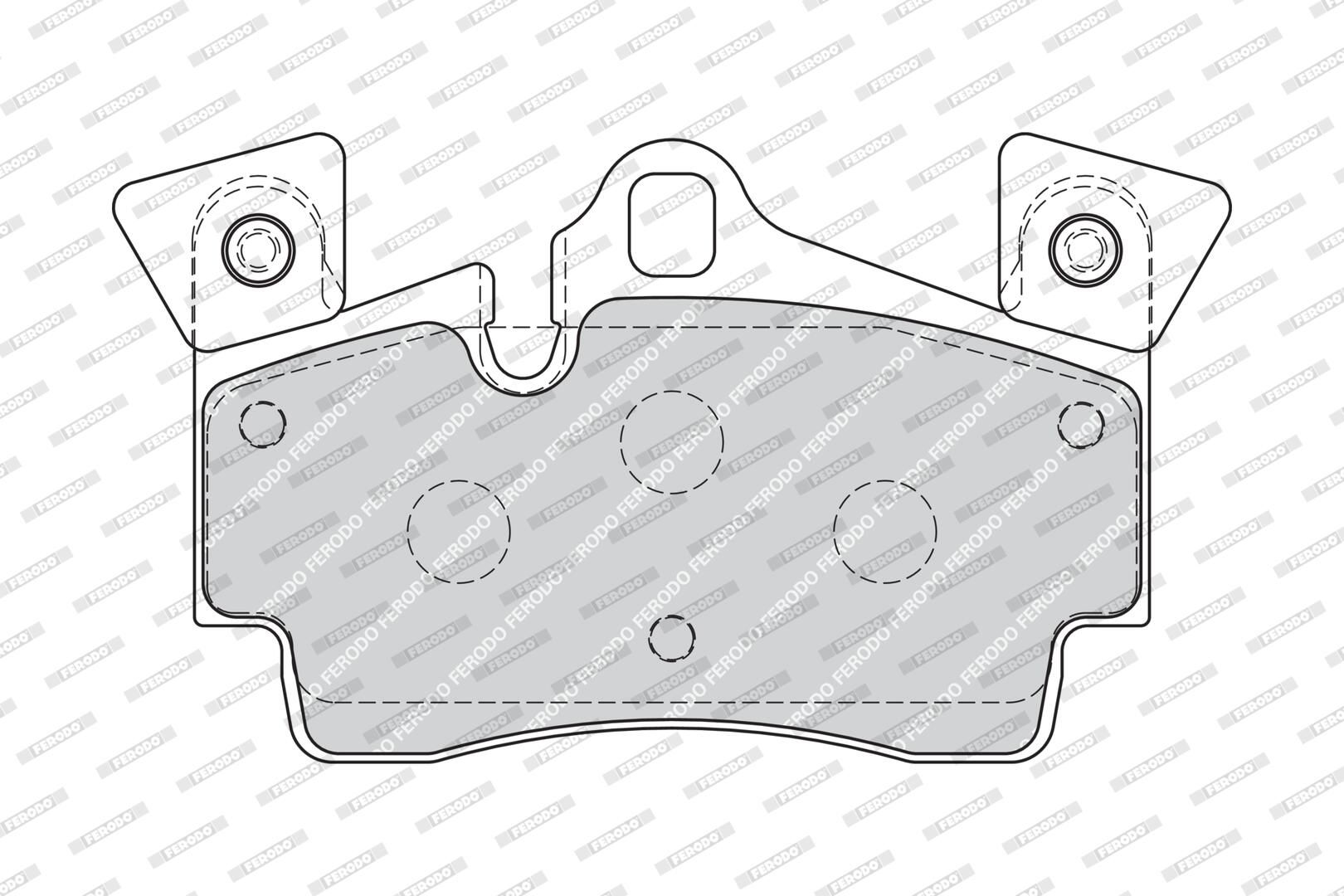 Bremsbelagsatz, Scheibenbremse