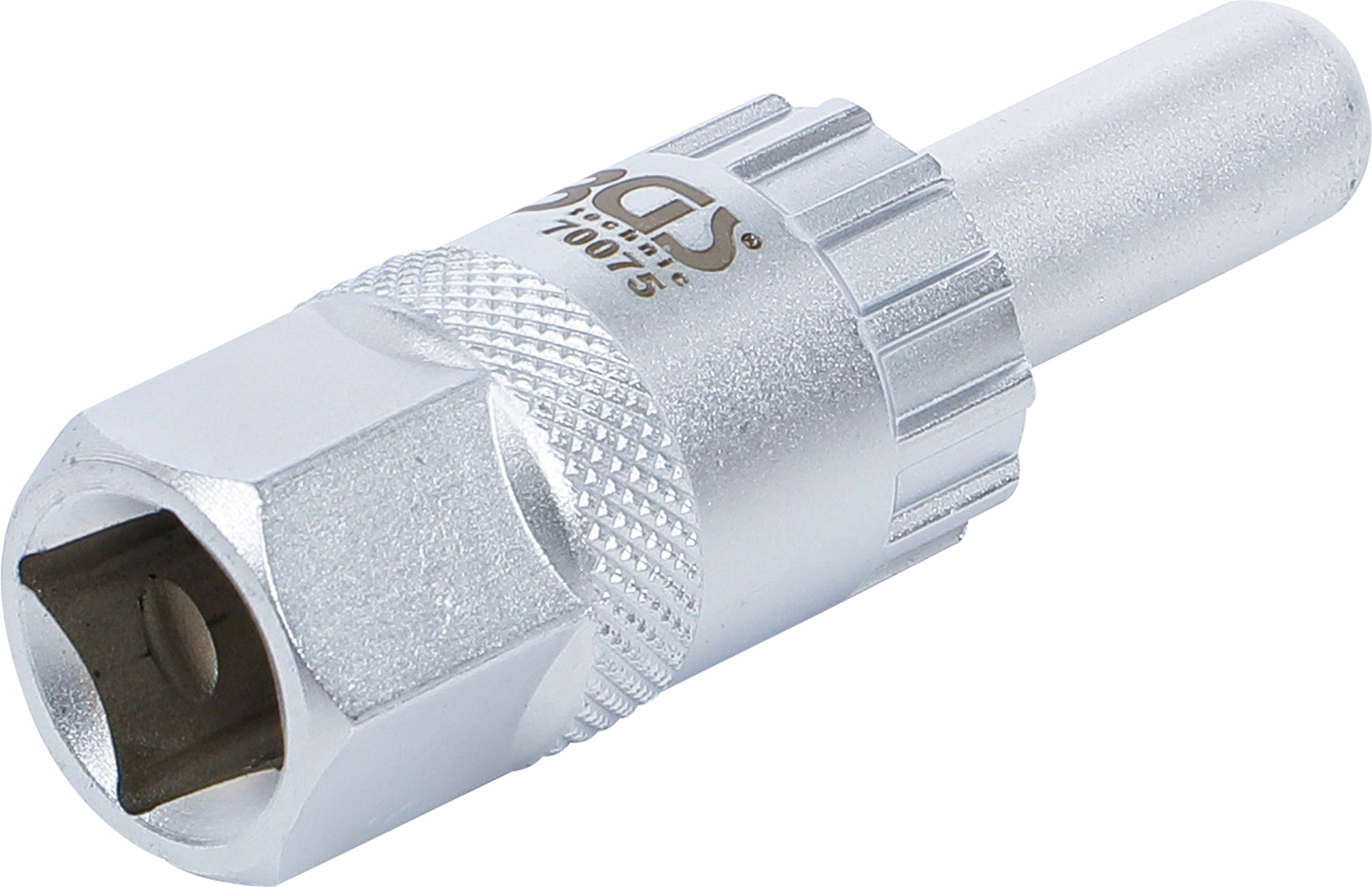 BGS Verschlussring-Einsatz | mit Zentrierstift | für 12 mm Steckachsen